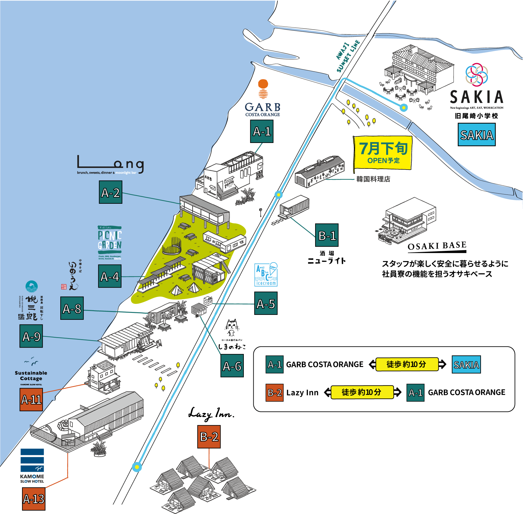 淡路島フロッグスファーム マップ